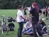 5. #Twitgrillen in Leipzig. Ca. 100 Menschen trafen sich im Leipziger Rosental zum grillen, quatschen und twittern.
