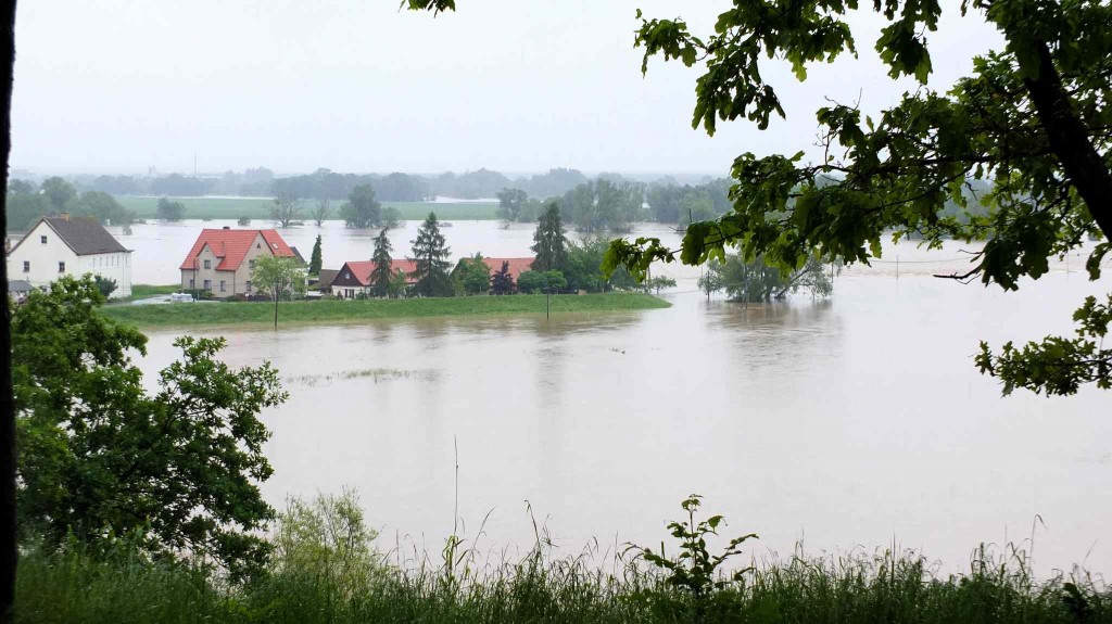 Gruna an der Mulde – Hochwasser 2013