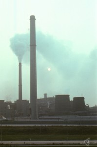 Blick auf das Buna Werk 1982
